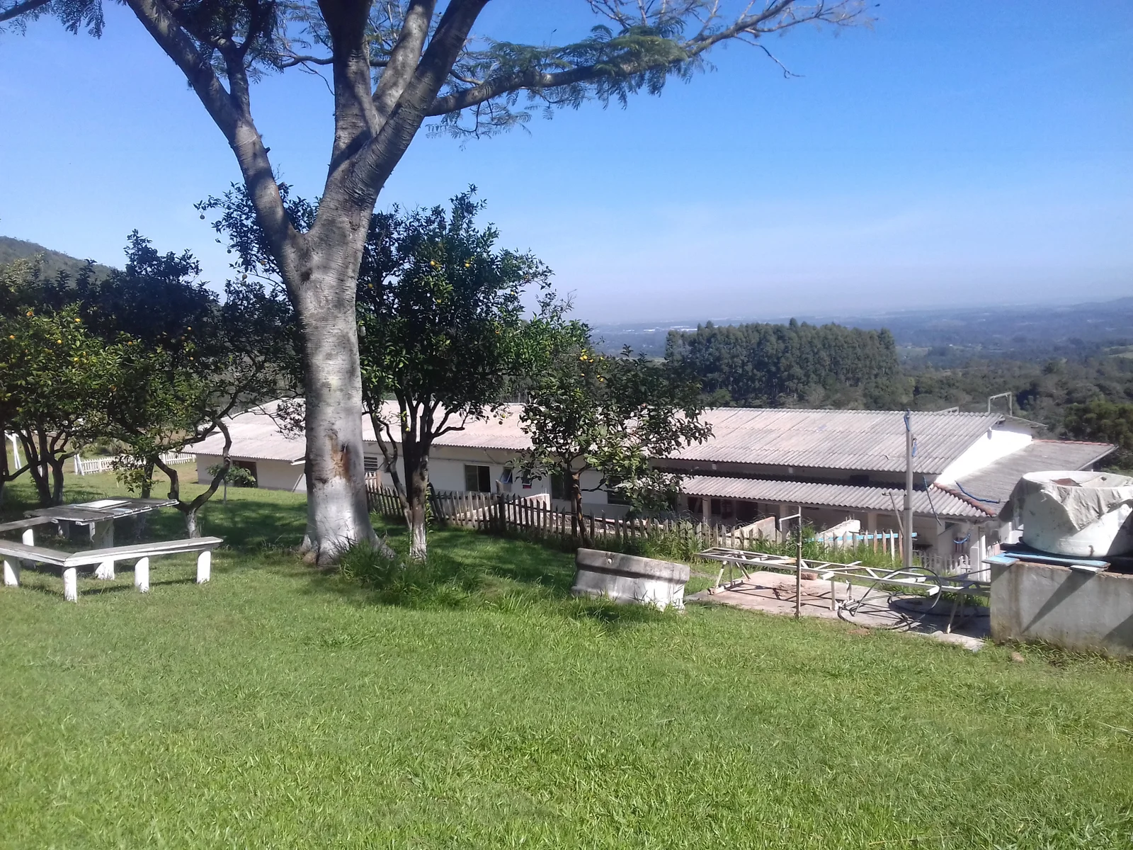 Vista externa da Fazenda Revive